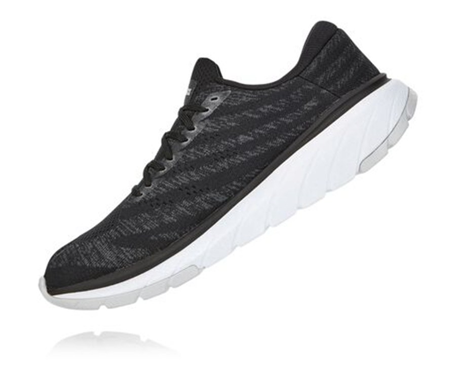 Chaussure Running Hoka One One Cavu 3 Homme - Noir/Blanche - EXF-973264